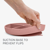 Kikkaboo Divided Suction Plate - Blush
