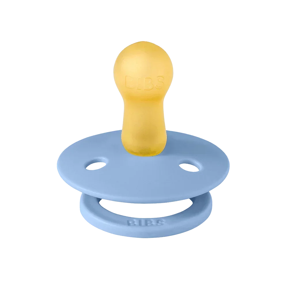 BIBS Colour Pacifiers, 2-Pack – Sky Blue/Baby Blue