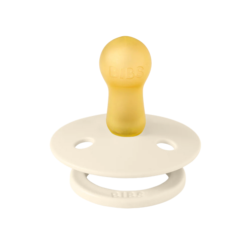 BIBS Colour knupīšu komplekts (2 gab.) – Ivory/Blush