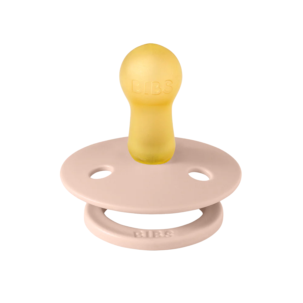 BIBS Colour knupīšu komplekts (2 gab.) – Ivory/Blush
