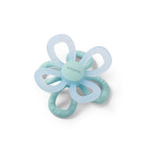 BabyOno silicone teether Flower - Blue