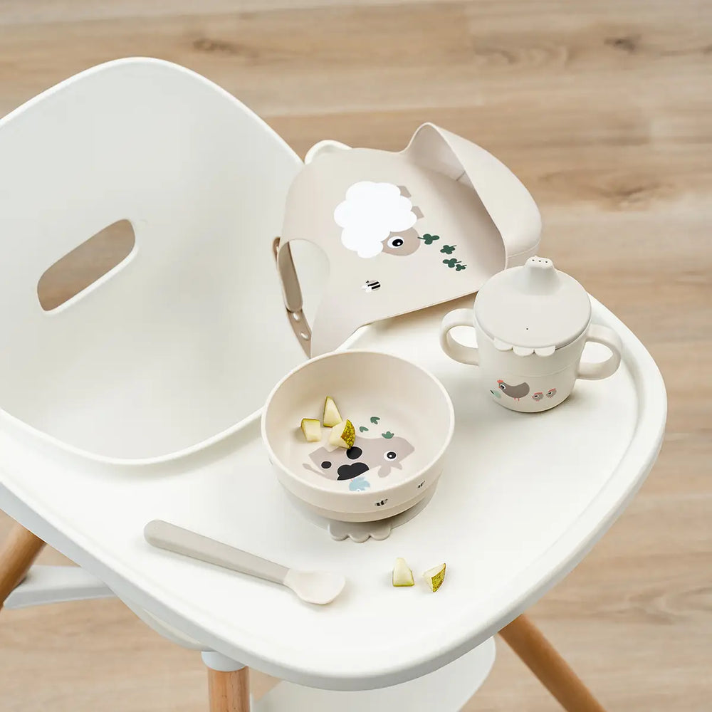Done by Deer barošanas komplekts "Foodie First Meal Set", smilšu krāsā
