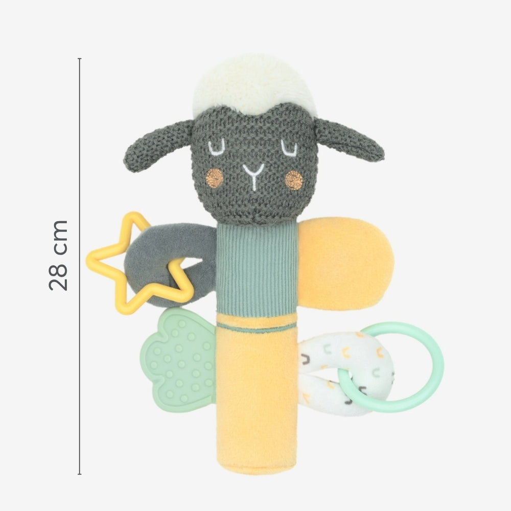 Kikkaboo Attīstošā pīkstošā rotaļlieta - Sleepy Sheep