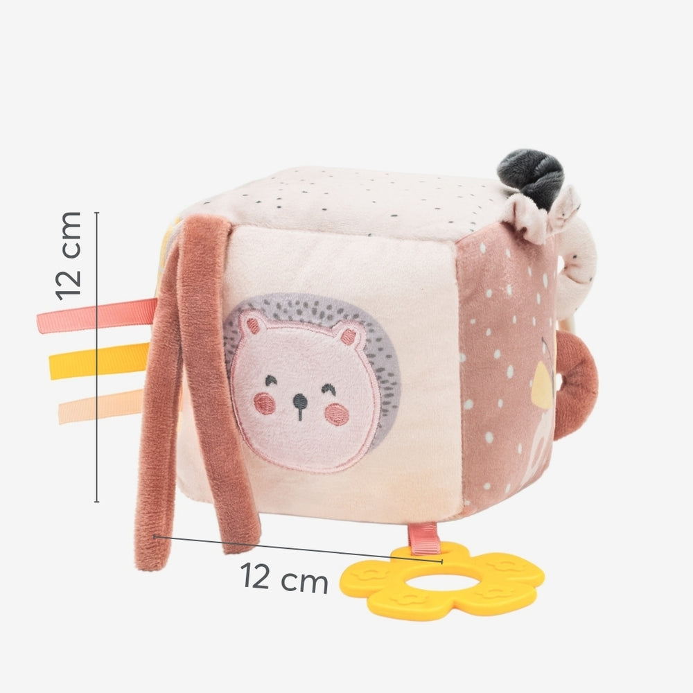 Kikkaboo Mīkstais aktivitāšu kubs - Hedge-hugs