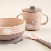 Done by Deer barošanas komplekts "Foodie First Meal Set", pūderkrāsā