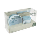 Done by Deer barošanas komplekts "Foodie First Meal Set", zilā krāsā
