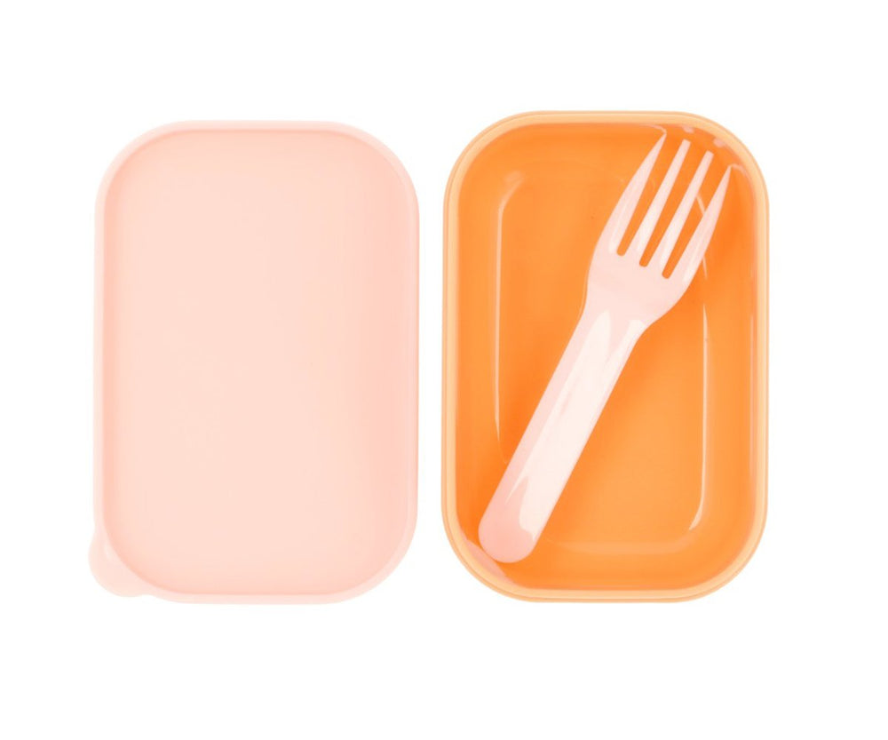Monnëka Bento pusdienu kārbiņa “Apricot-Vichy Aqua”