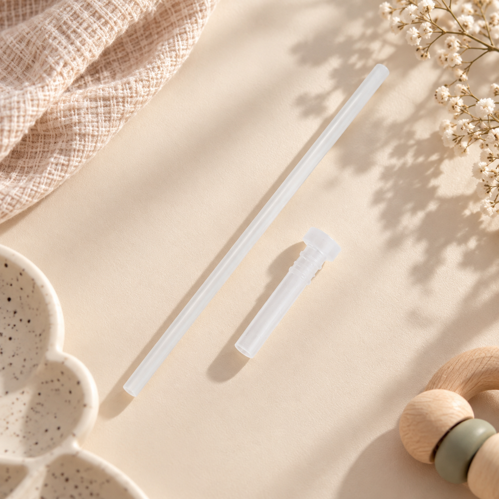 Tutete Replacement Silicone Straw for Plastic Bottles