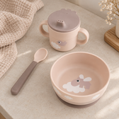 Done by Deer barošanas komplekts "Foodie First Meal Set", pūderkrāsā